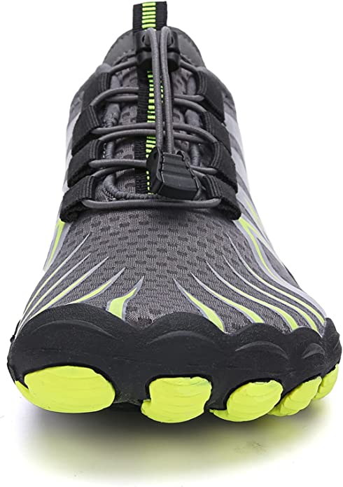 Durable men's barefoot shoes, wide fit & flexible, for natural outdoor walking & varied terrain.