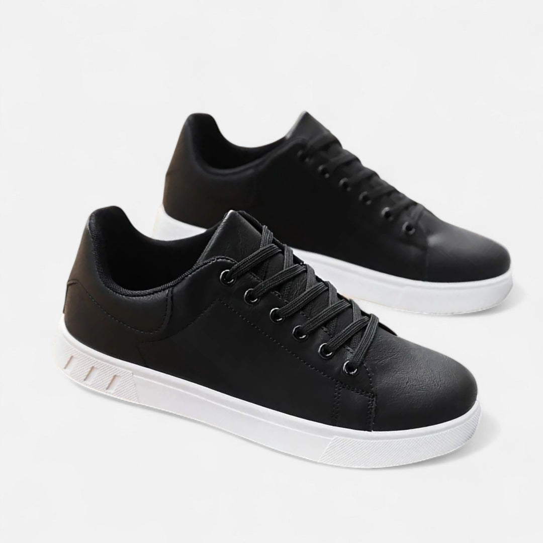 Stylish brown men's footwear, all-season casual sneakers with comfortable lace-up design. Perfect for everyday.