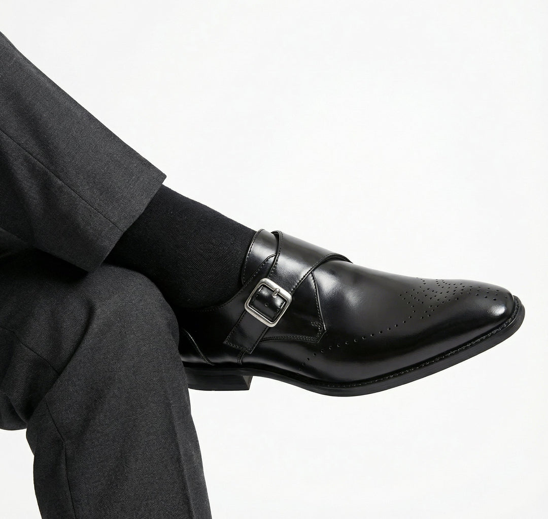 Premium men's brown leather loafers, elegant Italian design, comfortable classic slip-on shoes for smart casual style.