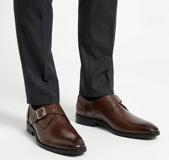 Comfortable men's Italian loafers in black, heritage design, classic fit, elegant dress shoes for all formal events.