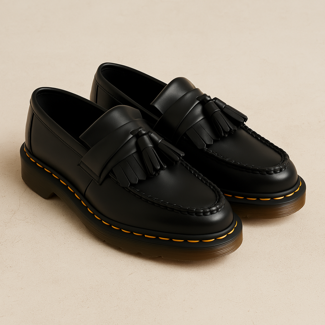 Elegant men's brown suede tassel loafers, sophisticated slip-on dress shoes perfect for business or formal events.