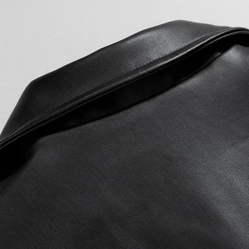 Men's Urban Oversized Bomber Jacket, black, offering effortless street style & modern casual fashion.