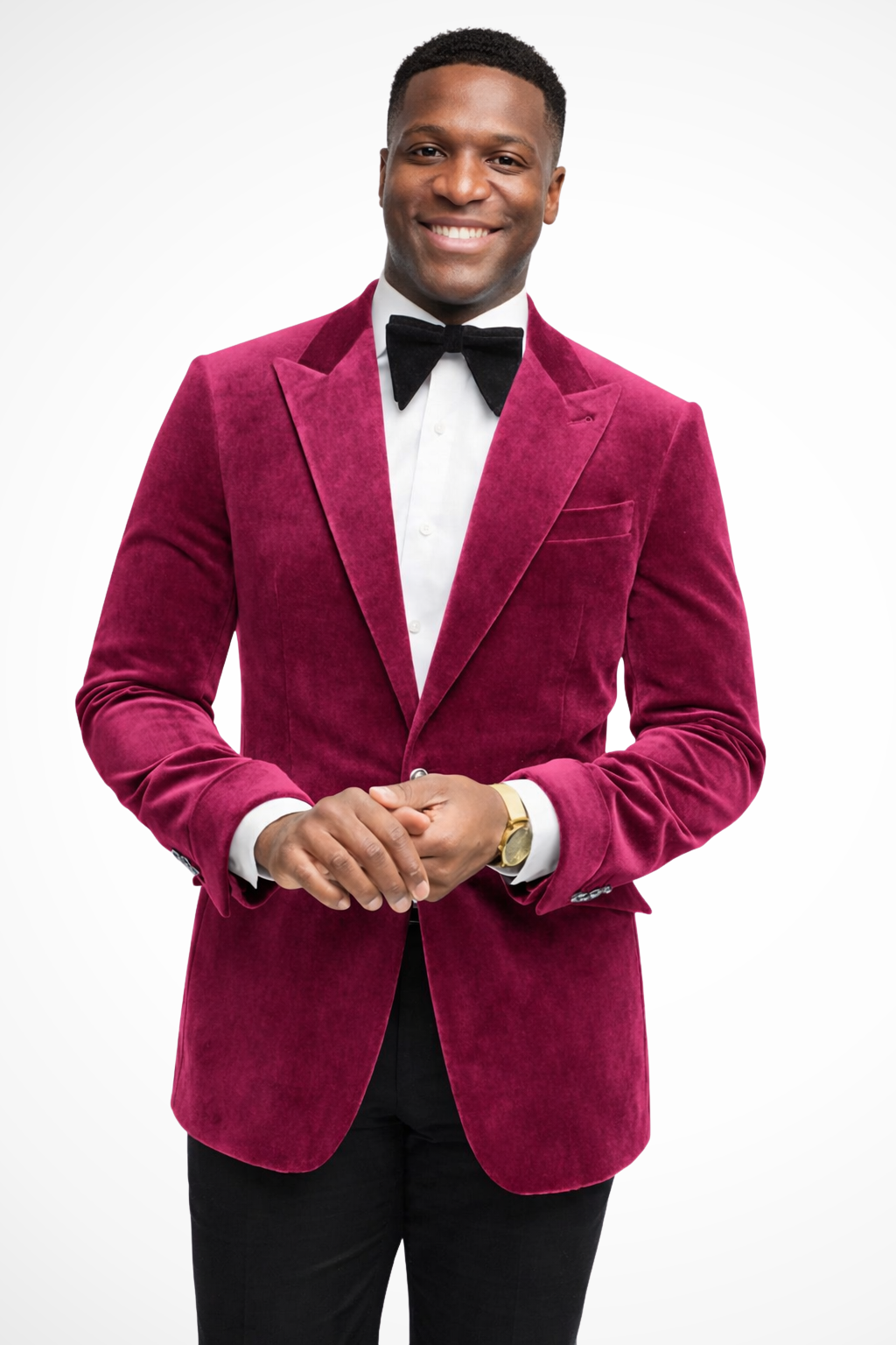 Men's brown Jasper peak lapel tailored fit blazer for formal events & wedding guests.