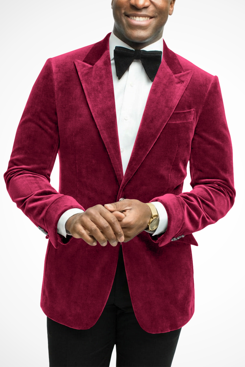 Earth-toned men's brown tailored blazer with peak lapel, perfect for special occasion event wear.