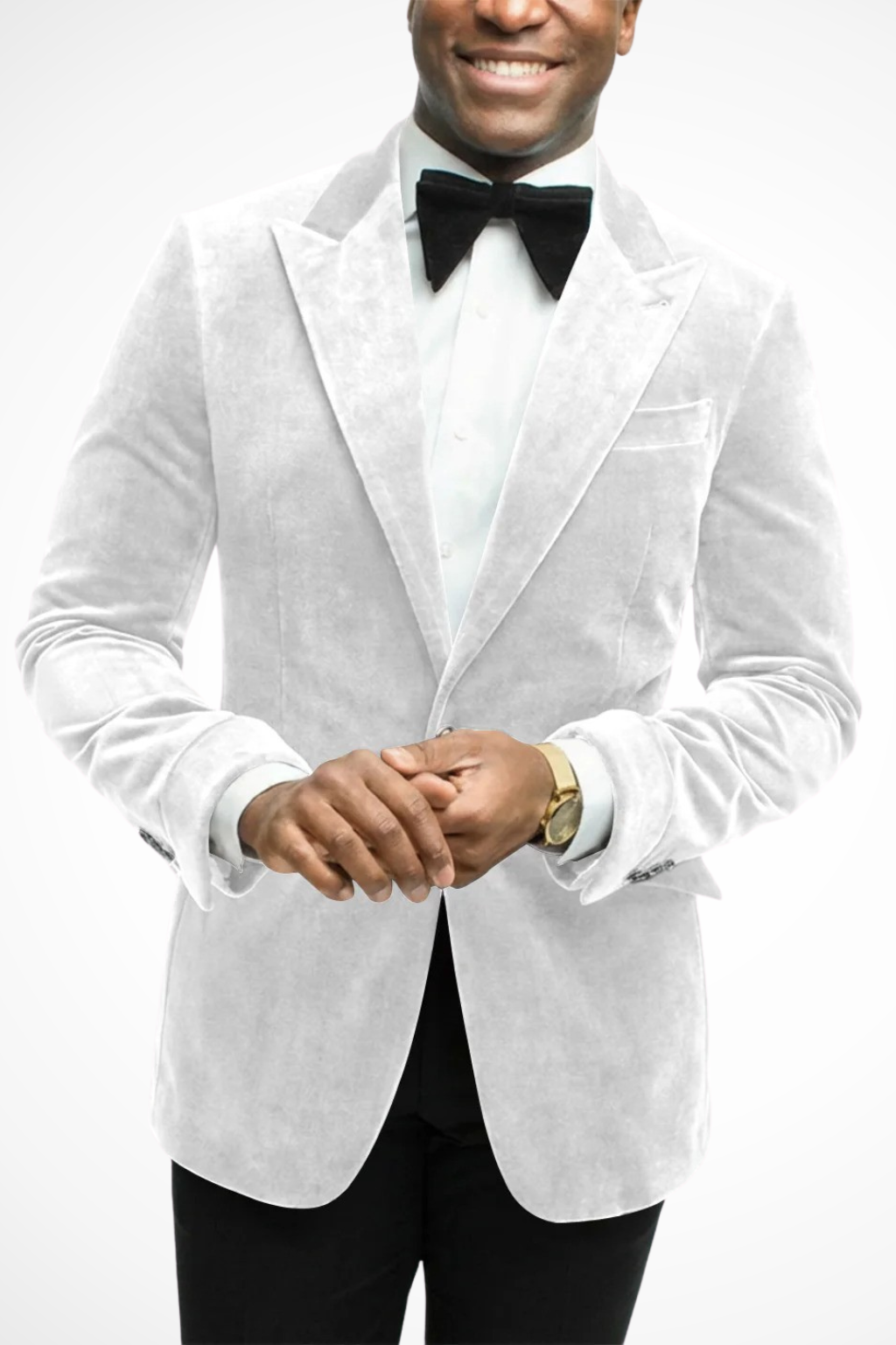 Bold fuchsia men's tailored blazer with peak lapel, perfect for special occasion event wear.