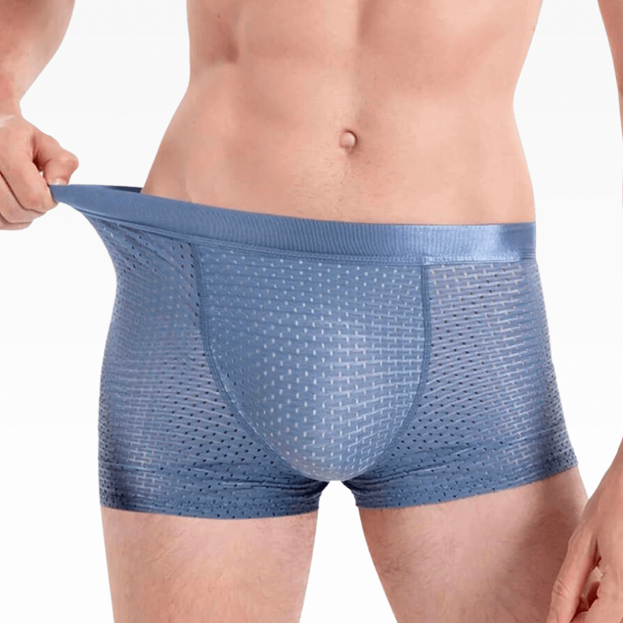 Multi-pack men's breathable boxer shorts, perfect for everyday comfort and value.