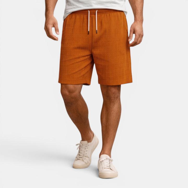 Breathable men's shorts, regular fit, a must-have for summer fashion & comfort.
