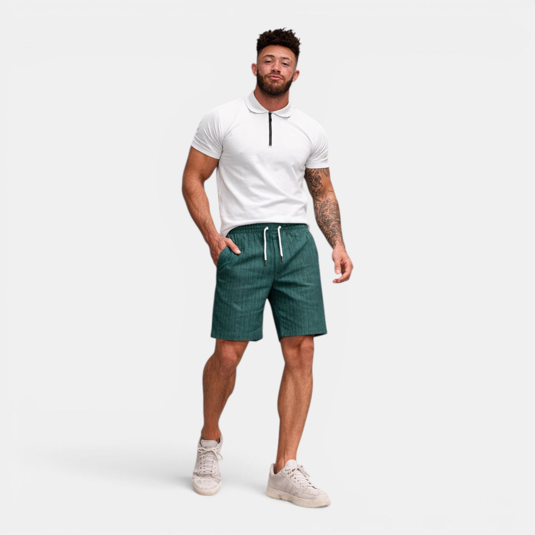 Men's casual summer shorts, regular fit, breathable for everyday comfort and style.
