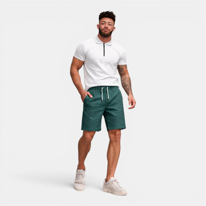 Men's casual summer shorts, regular fit, breathable for everyday comfort and style.