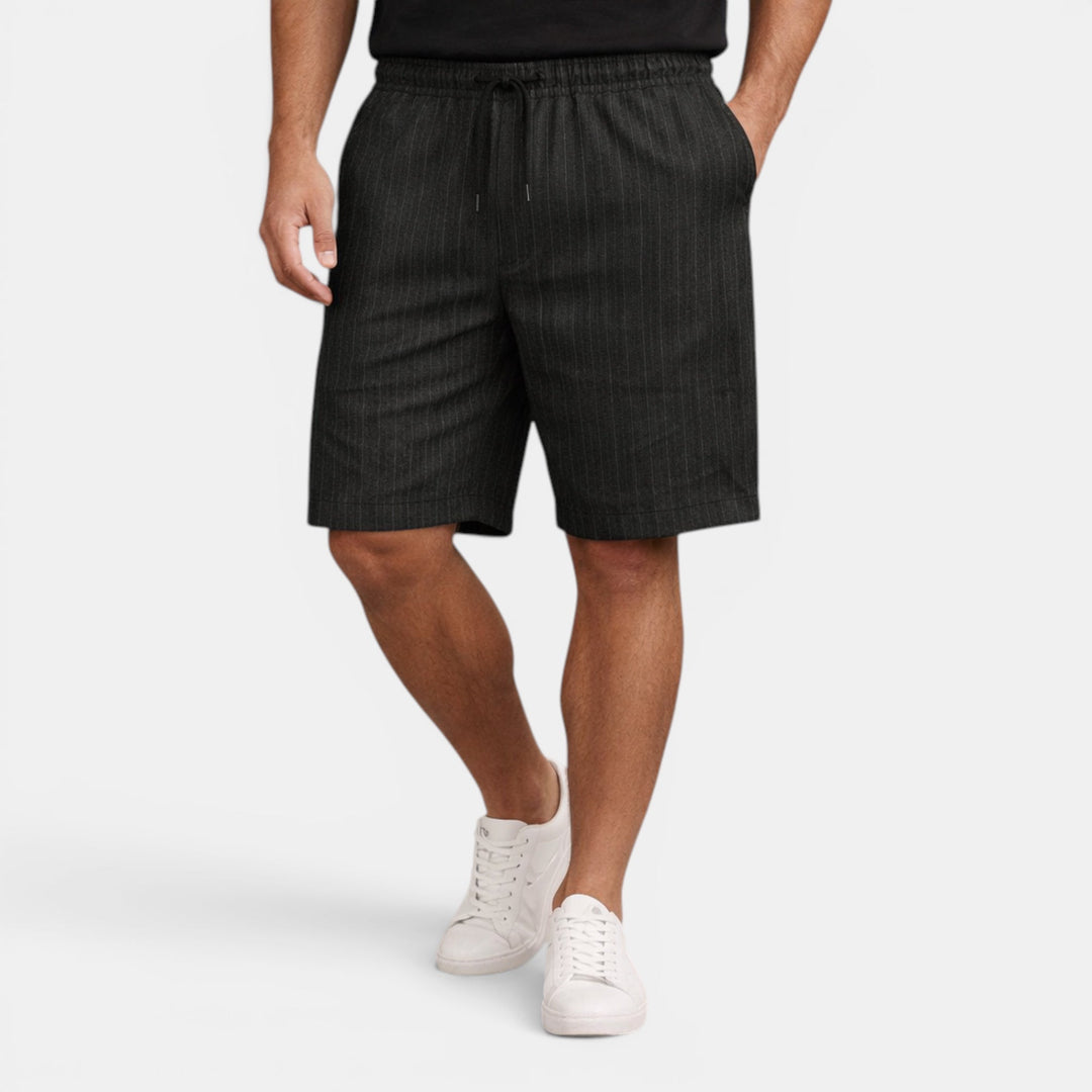 Casual men's shorts, regular fit, perfect for warm weather vacation & daily use.