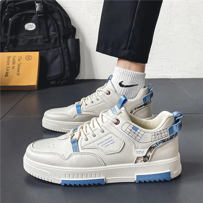 Men's breathable comfort sneakers in a sleek, versatile design for everyday casual style.