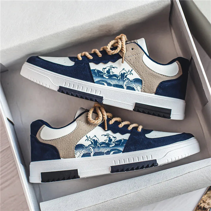 Modern men's comfort sneakers, perfect for everyday style, breathability, and versatility.