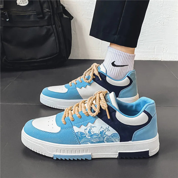 Men's comfortable & stylish sneakers, offering breathable support for versatile daily fashion.