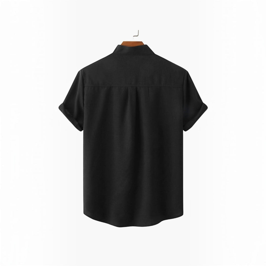 Stylish men's breathable shirt, excellent for warm weather resort wear.