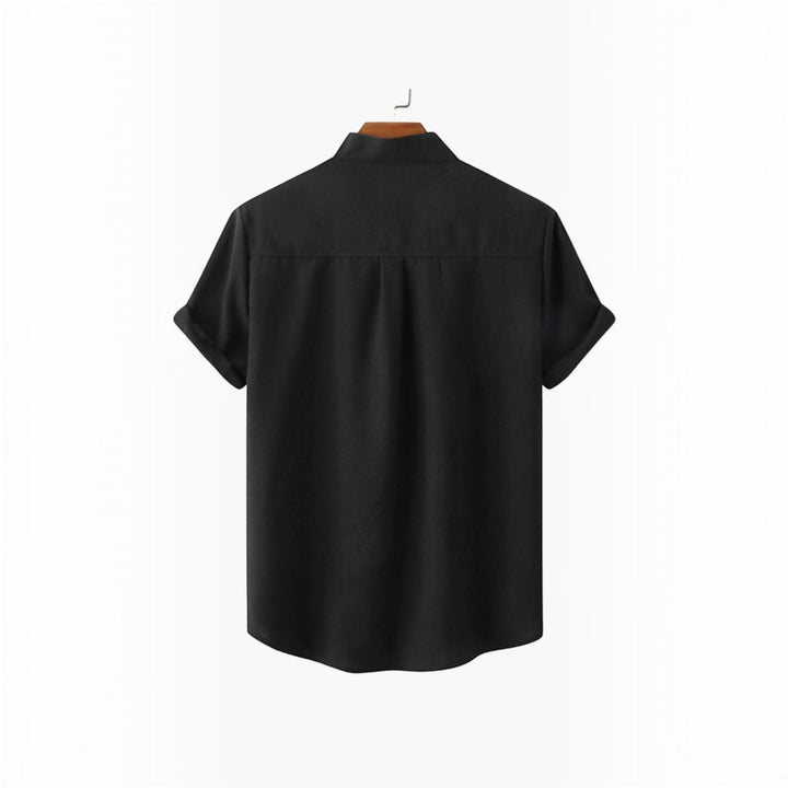 Stylish men's breathable shirt, excellent for warm weather resort wear.