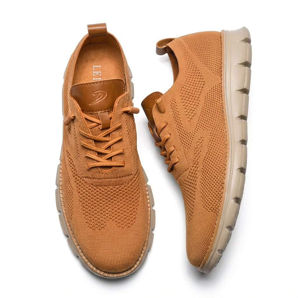 Men's athletic casual mesh trainers, breathable & lightweight footwear for all-day comfort.