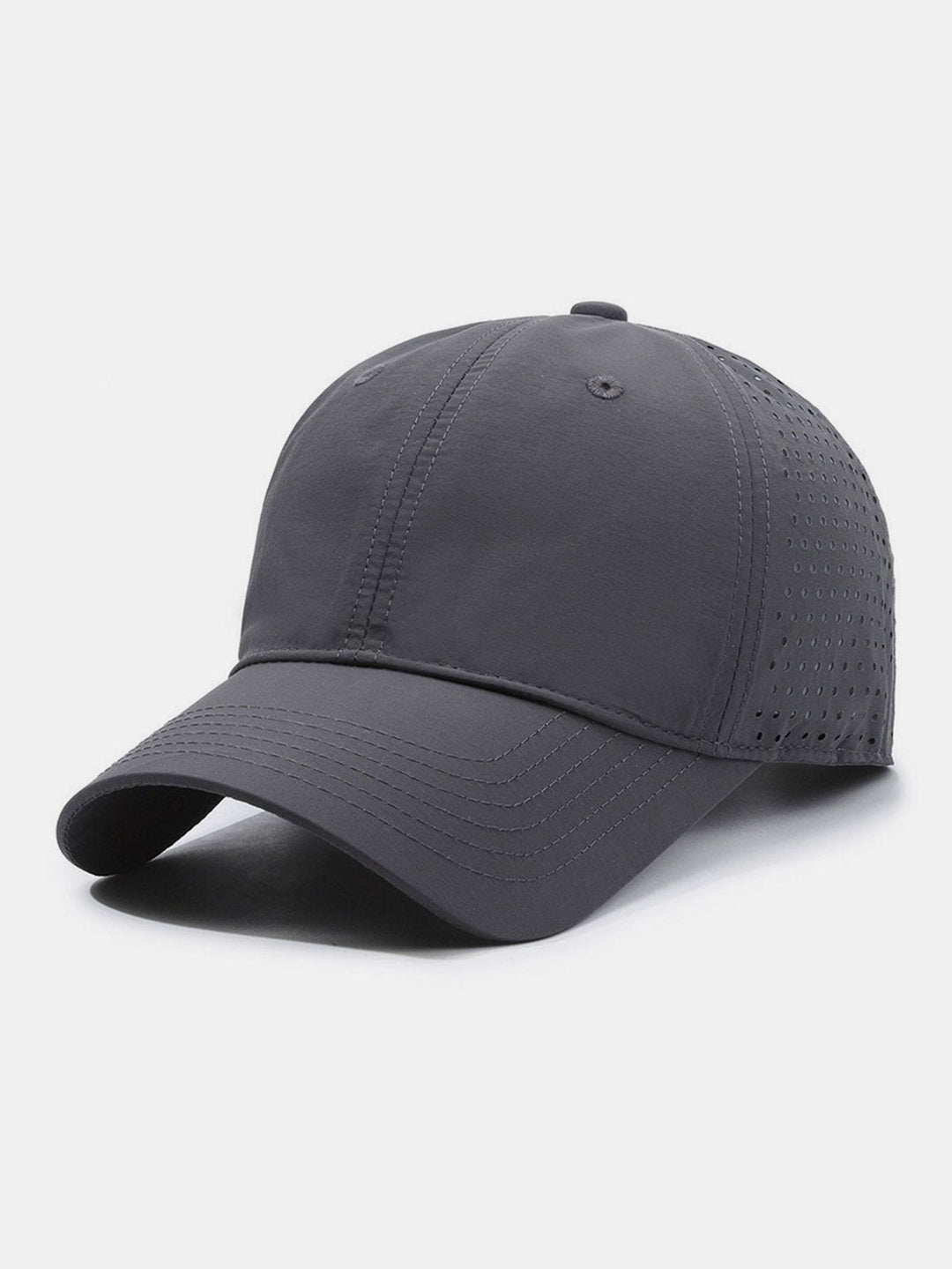 Men's breathable quick-dry baseball cap, lightweight & adjustable, perfect for sport and activewear.