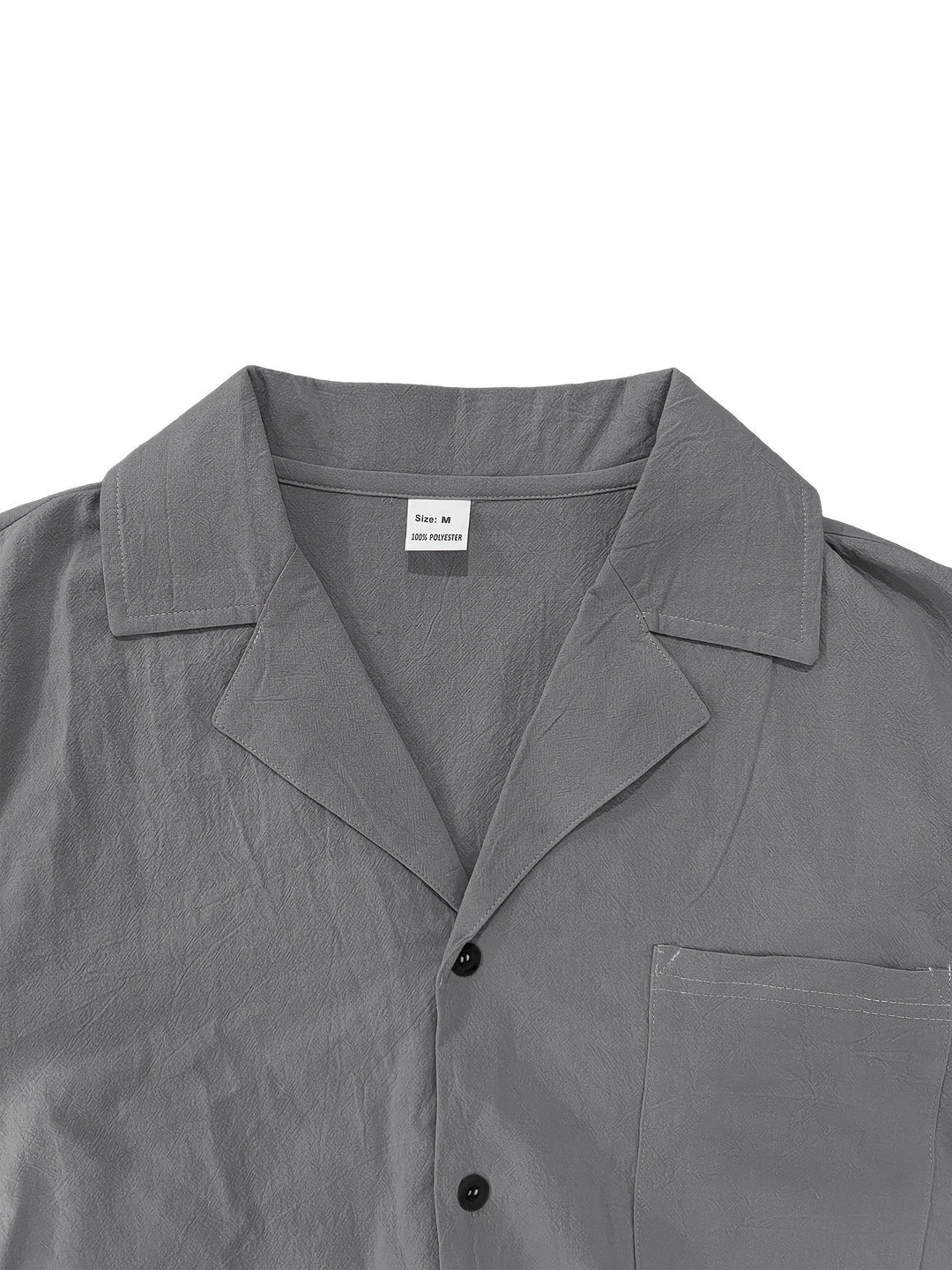 Men's comfortable BreezeWear linen shortsleeve shirt & pants set. Perfect breathable summer loungewear.