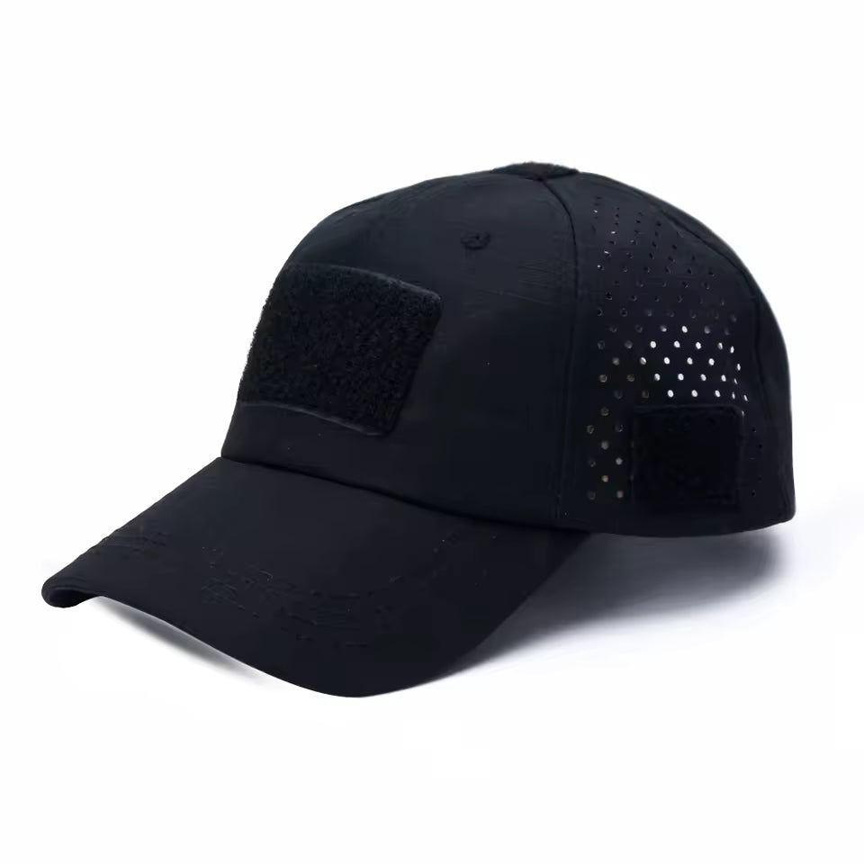Classic camouflage pattern men's cap. Comfortable casual hat, excellent for everyday outdoor wear and style.