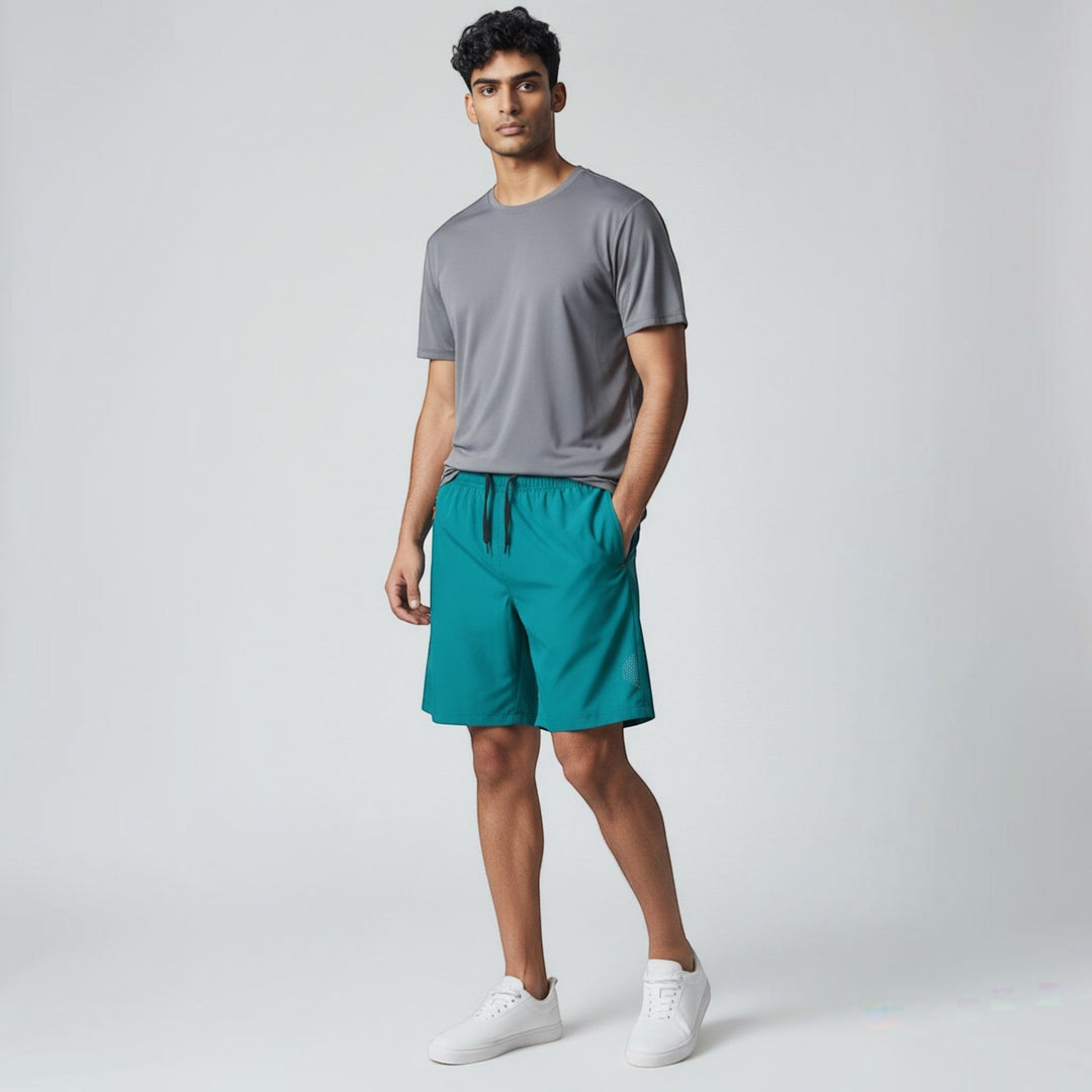Versatile men's casual shorts 3-pack, ideal for gym, summer, & active lifestyles.