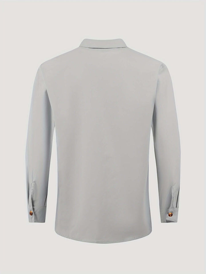 Men's casual summer set: breathable beach shirt and relaxed drawstring pants for ultimate comfort.