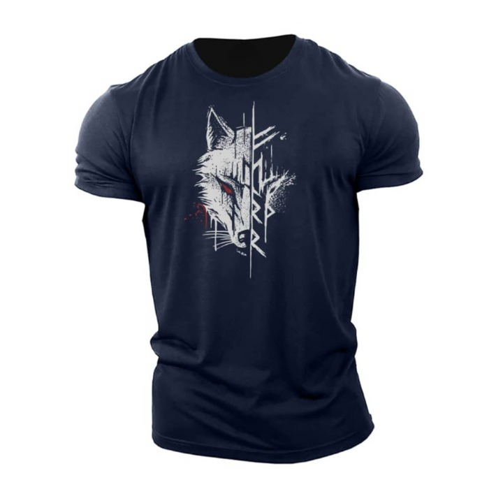 Stylish men's graphic tee, a relaxed fit short sleeve top, perfect for comfortable casual wear.