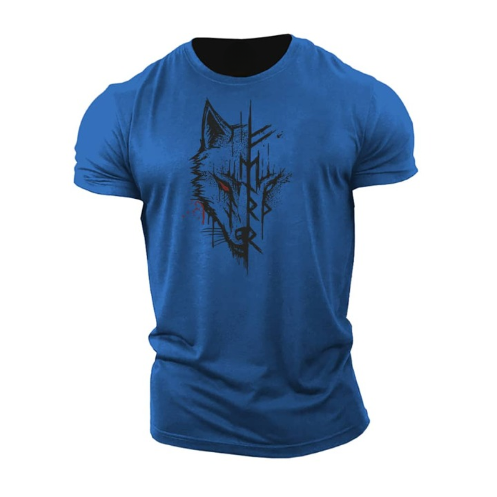 Men's Graphic Print Short Sleeve T-Shirt; a stylish, comfortable, relaxed fit tee for casual everyday wear.