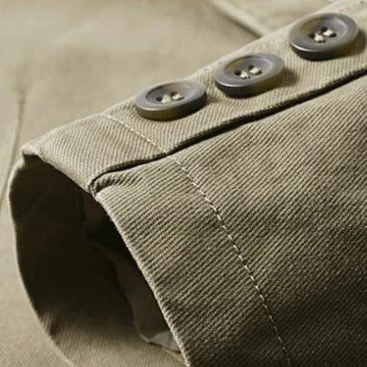 Lightweight men's tailored jacket, a comfortable slim fit blazer for versatile casual outfits.