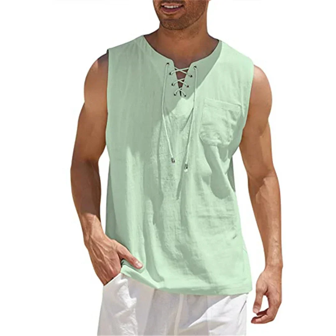Modern men's top: slim fit casual button-down shirt, ideal for everyday spring/summer fashion.