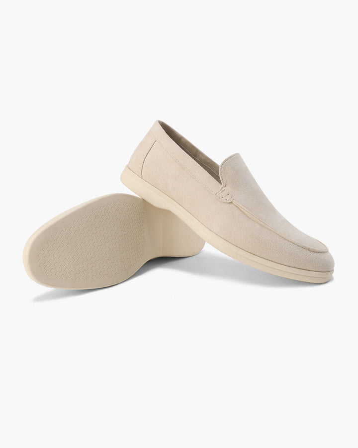 Trendy men's fashion slip-on loafers, great for modern casual & everyday smart-casual ensembles.