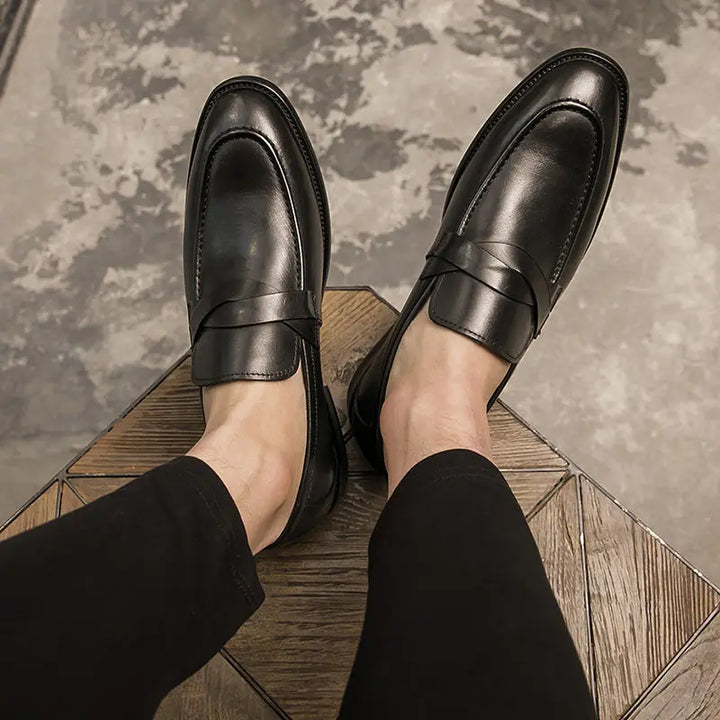 Modern men's casual loafers, perfect as slip-on summer footwear, providing ultimate comfort and style.
