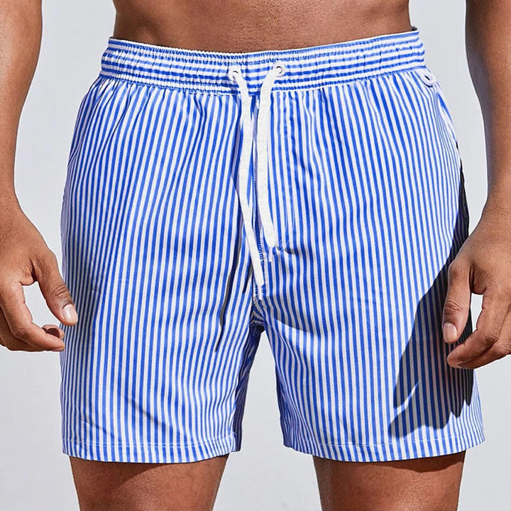Cool, relaxed fit men's summer shorts. Super comfortable and stylish for casual wear, beach days, or warm weather.