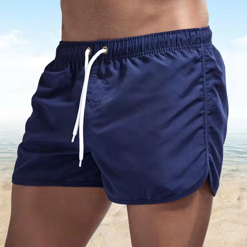 Active men's swim shorts, quick-drying for swimming, beach sports, and casual summer outings.