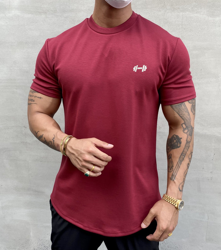 Classic men's basic tee, an essential casual top for timeless style and ultimate everyday comfort.