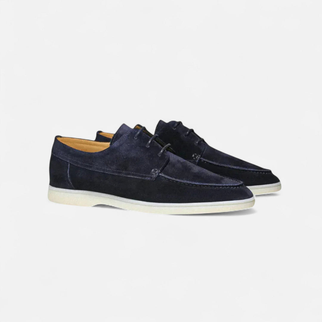 Comfortable men's lace-up formal shoes, classic oxford style, perfect for business meetings & elegant occasions.