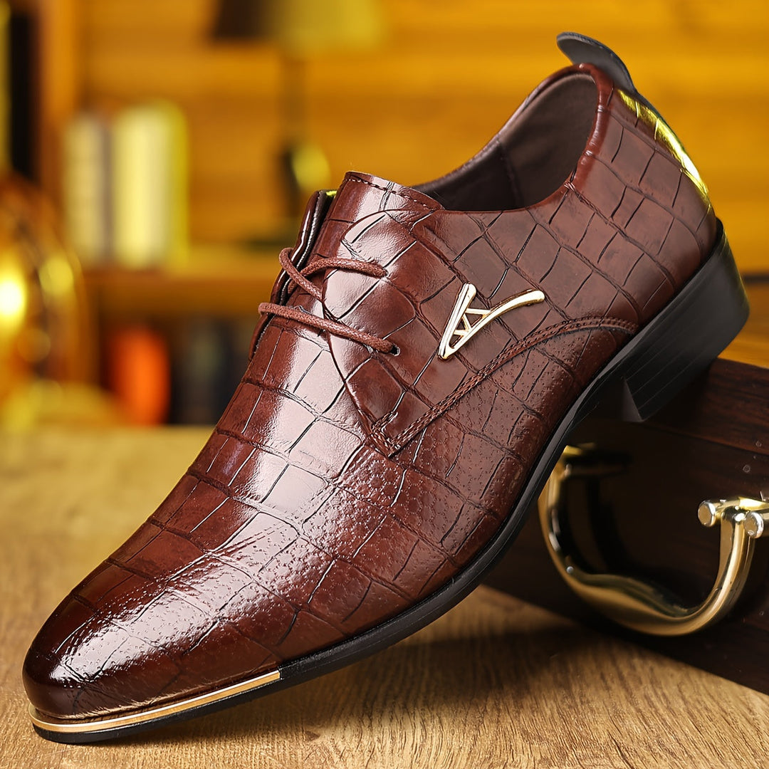 Timeless men's classic slip-on dress shoes. Comfortable loafers for business, formal, and elegant casual looks.