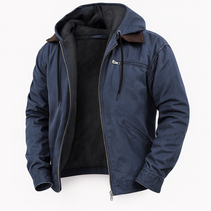 Stylish men's green everyday jacket for versatile fashion. A classic structured layering piece for smart casual outfits.