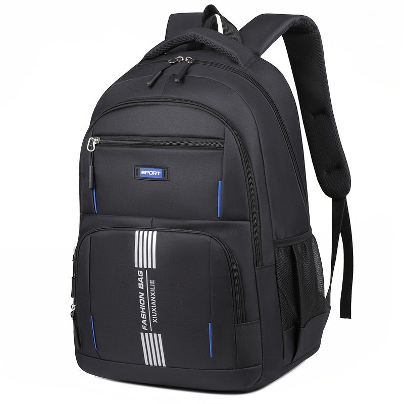 Everyday men's durable leather backpack, a classic and professional accessory.