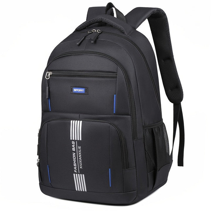 Everyday men's durable leather backpack, a classic and professional accessory.