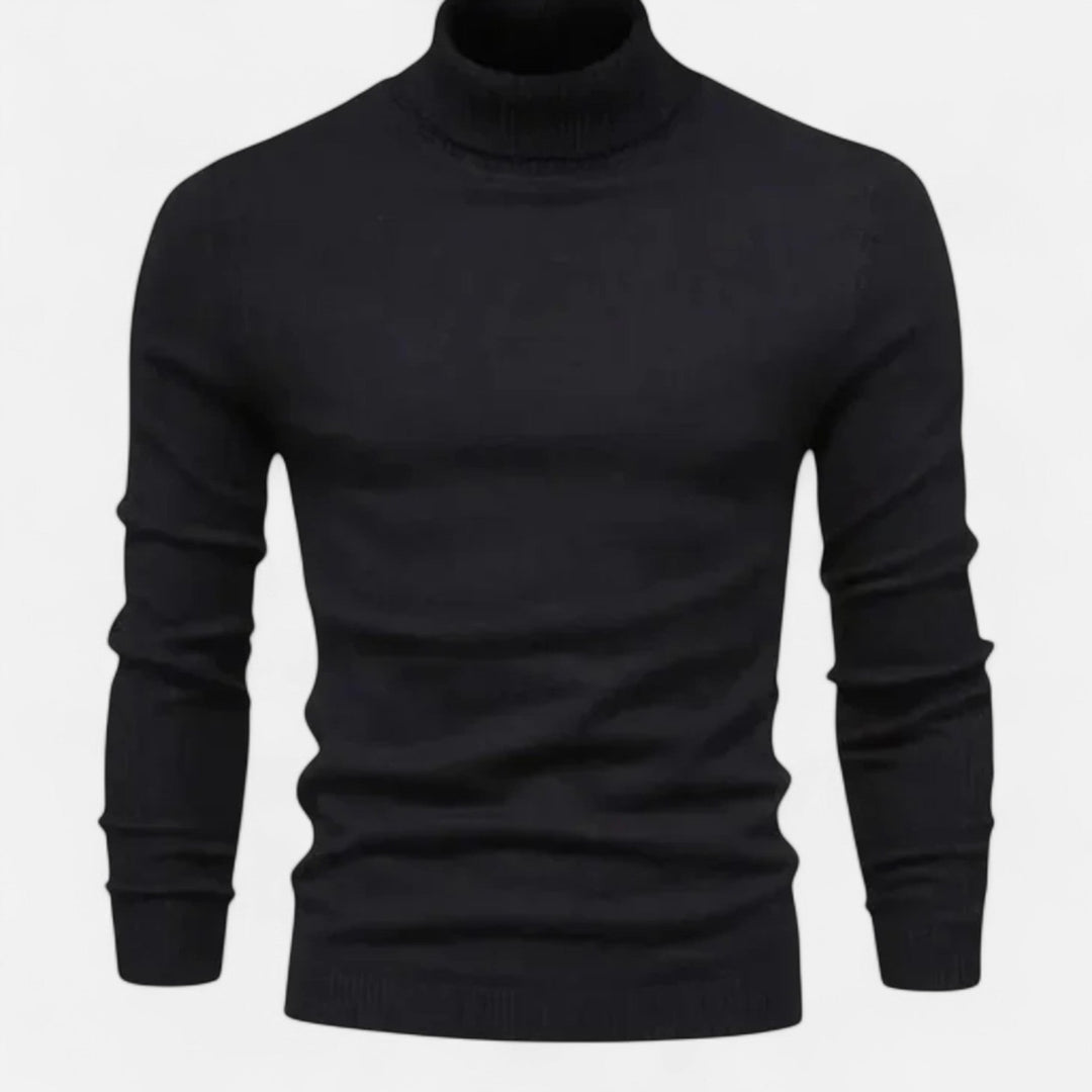 Men's fashion crew neck sweater. Classic style, soft feel, perfect for seasonal layering & comfort.