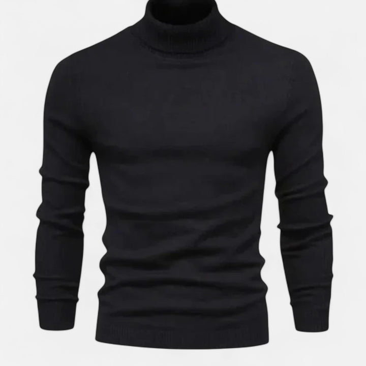 Men's fashion crew neck sweater. Classic style, soft feel, perfect for seasonal layering & comfort.