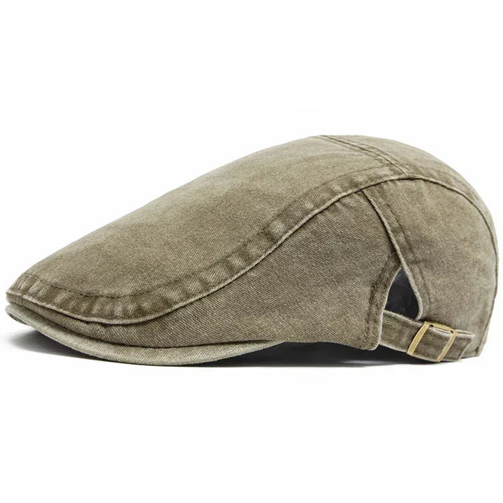 Classic driver cap for men, providing timeless everyday style and a comfortable fit.