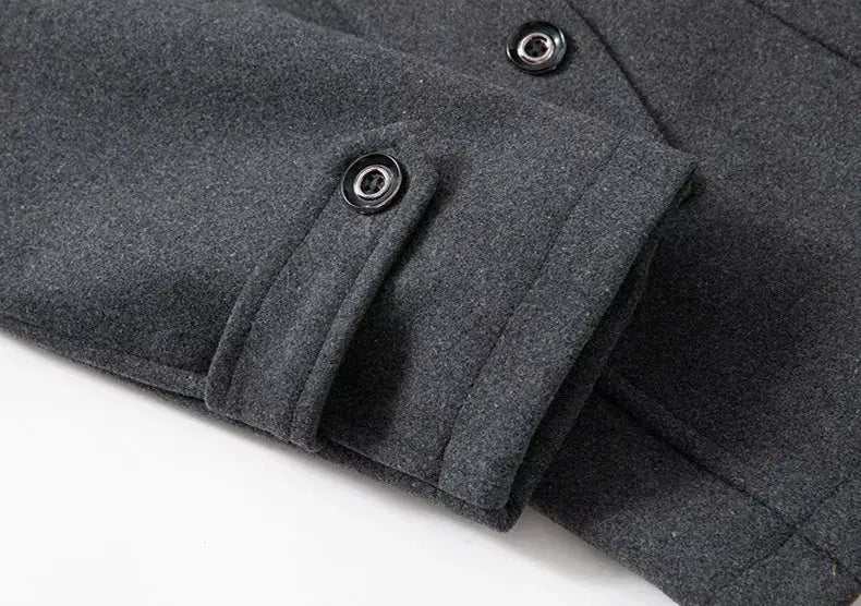 Comfortable & warm men's classic Oxford winter coat. A tailored jacket for men's fashion & formal wear.
