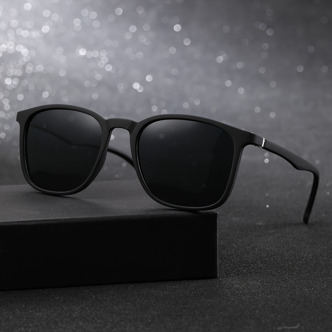 Men's classic polarized sunglasses for enhanced vision & 100% UV protection. Ideal durable eyewear for outdoor activities.