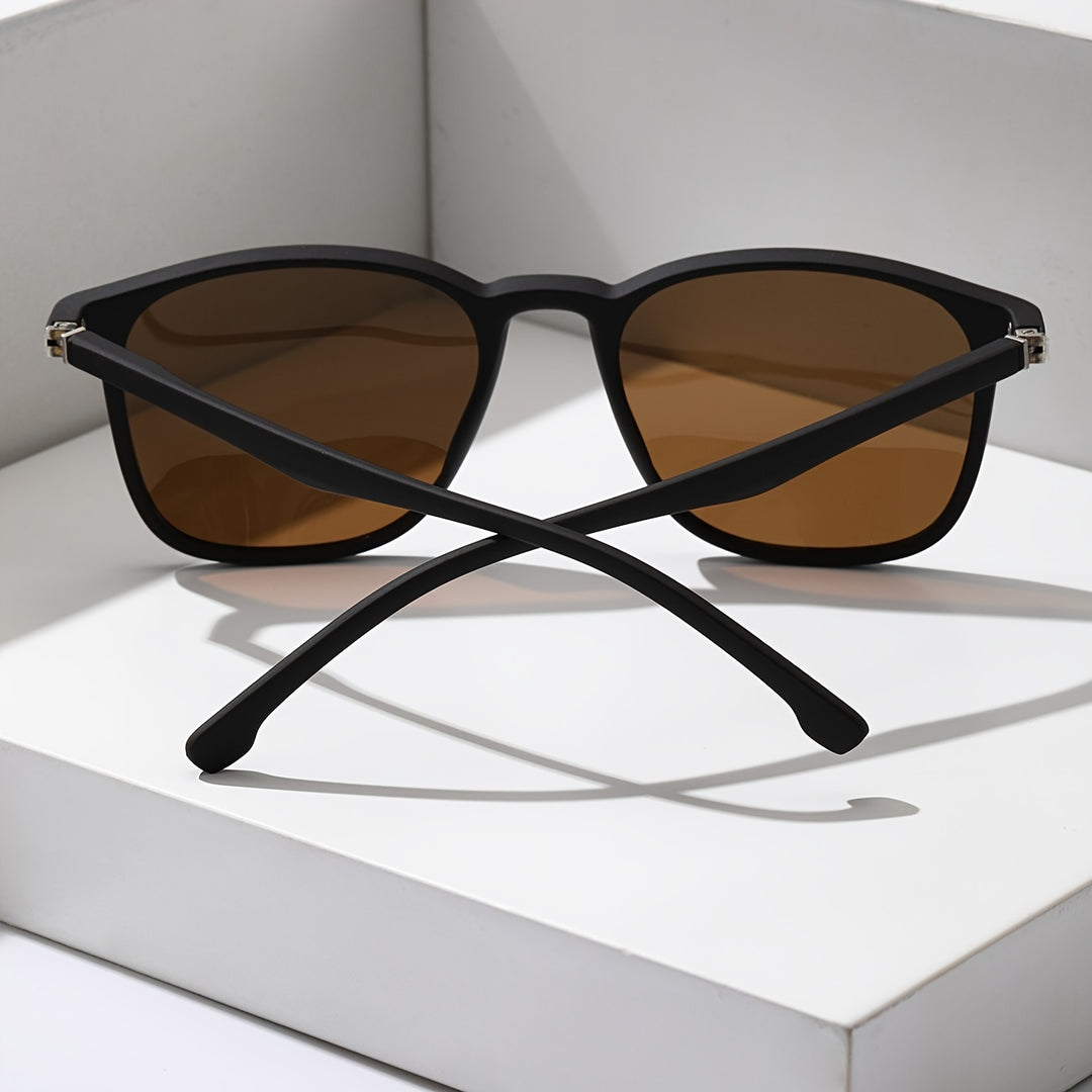 High-performance men's polarized sunglasses. Essential outdoor gear with superior UV protection and glare reduction.