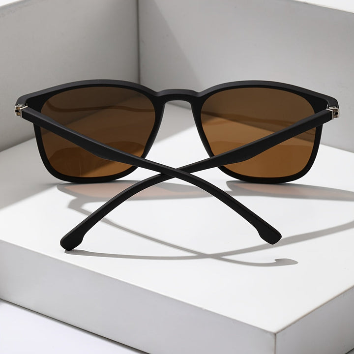High-performance men's polarized sunglasses. Essential outdoor gear with superior UV protection and glare reduction.