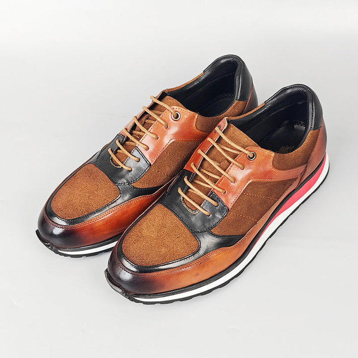 Classic men's retro sneakers, comfort footwear, perfect for everyday style.