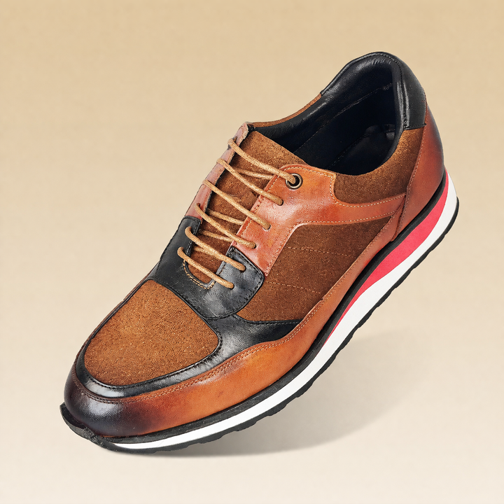 Men's stylish retro sneakers with cushioned soles for ultimate everyday comfort.