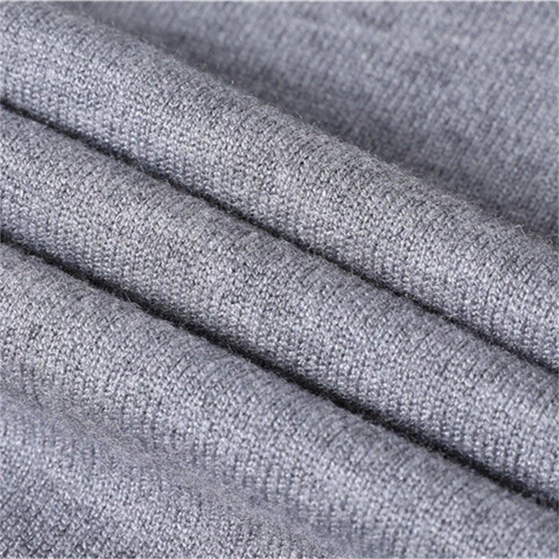 Men's versatile classic roll neck jumper in cream, offering warmth and sophisticated style for winter.