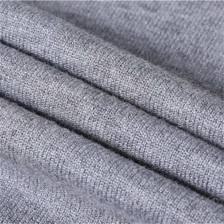 Men's versatile classic roll neck jumper in cream, offering warmth and sophisticated style for winter.